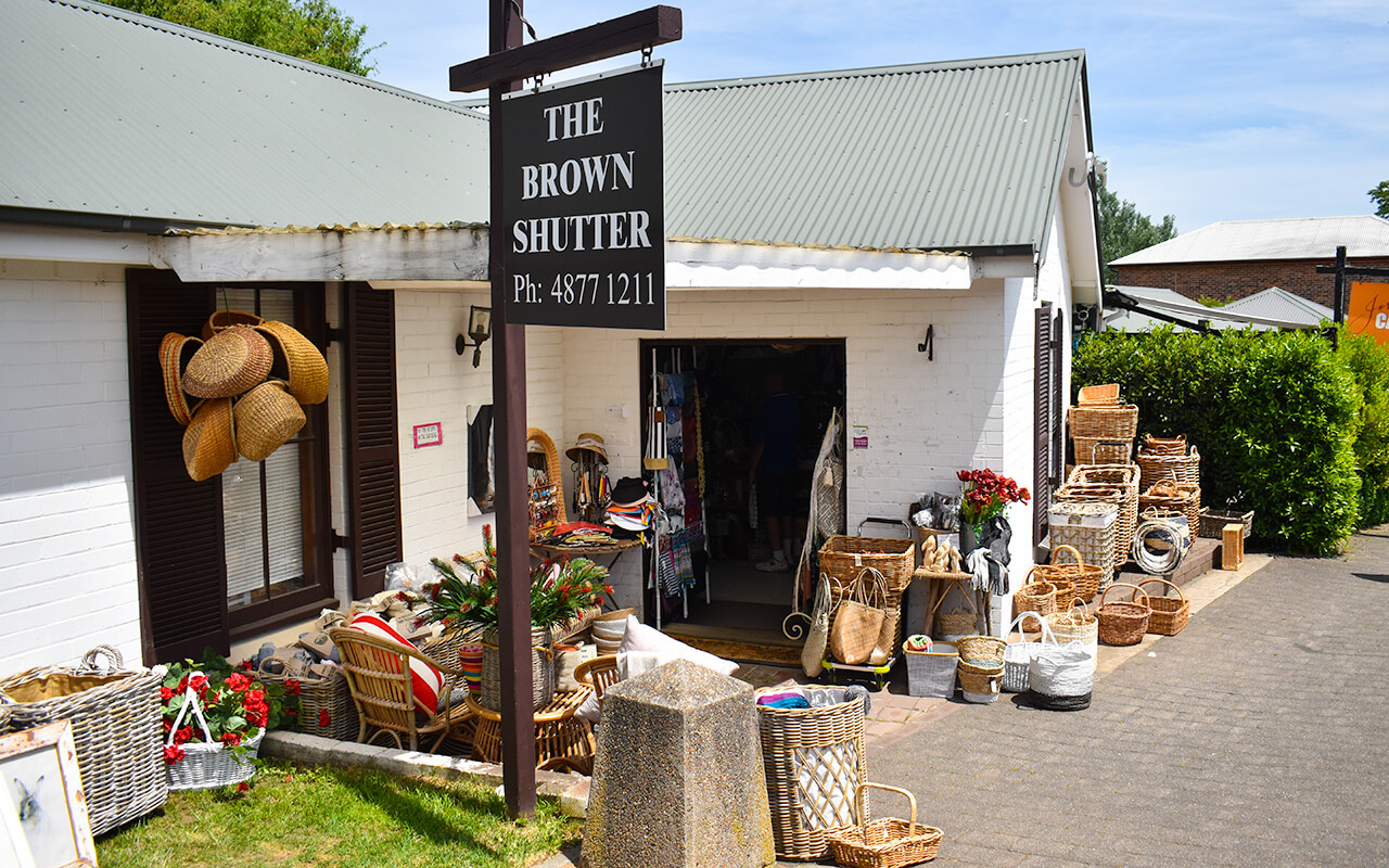 One of the many shops to visit in Berrima Sydney