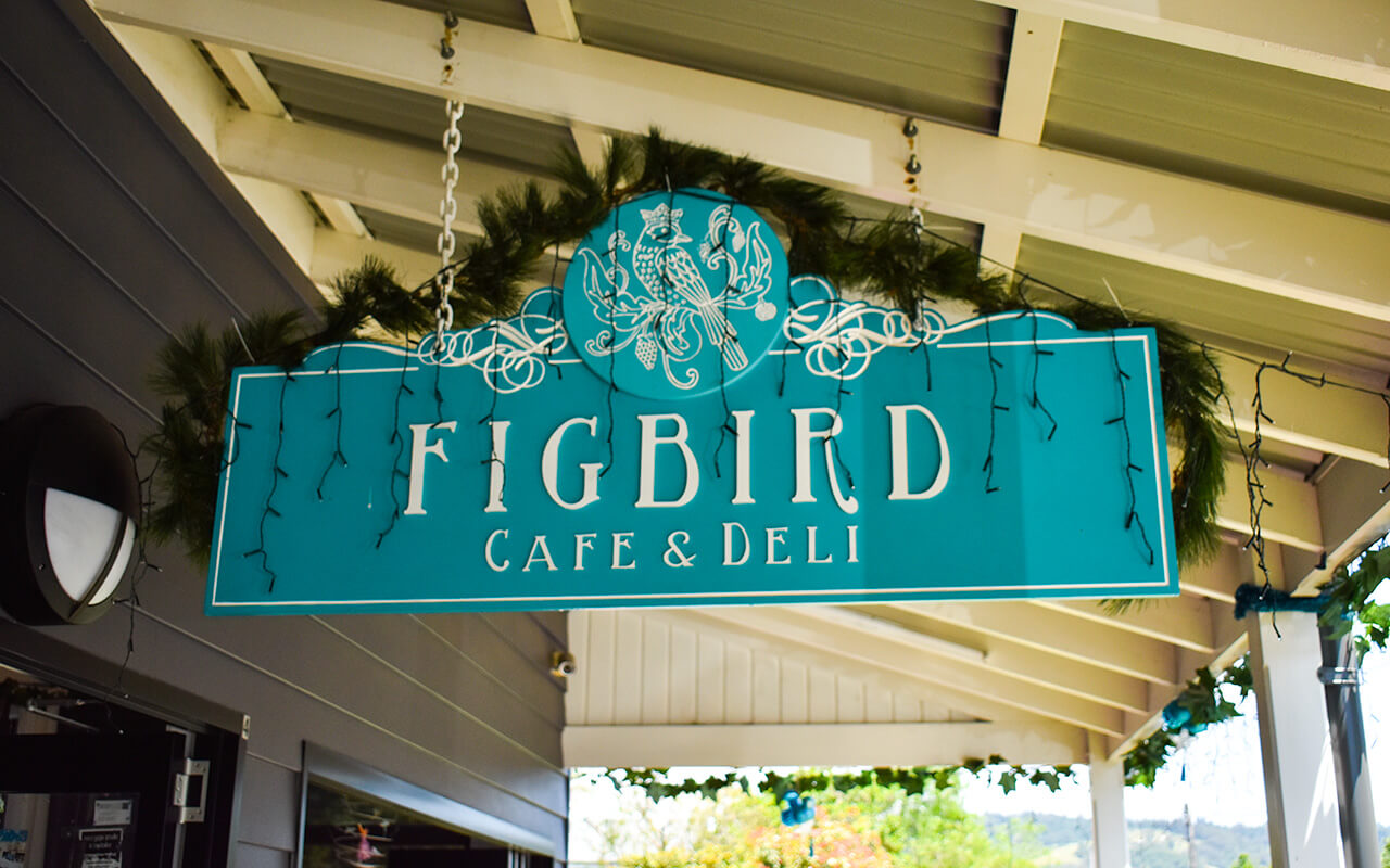 The Figbird Cafe is a great place for lunch on a day trip from Sydney to Berry