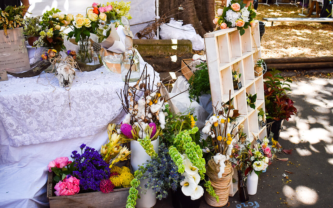The Sydney markets guide can showcase some great flower arrangements