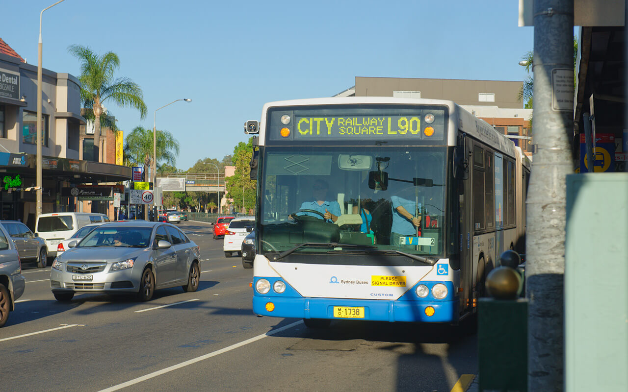 You can get to the Basin Sydney by bus