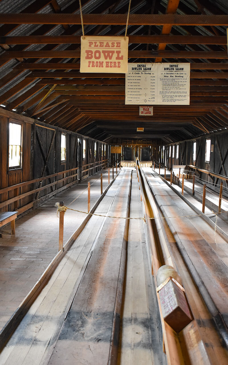The Bowling Alley is one of my favourite Sovereign Hill photos