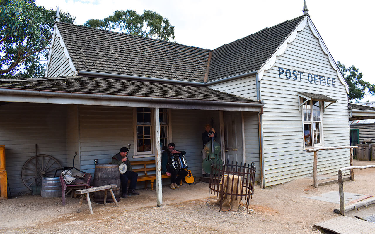 For my Sovereign Hill photos, the Post Office is a real one