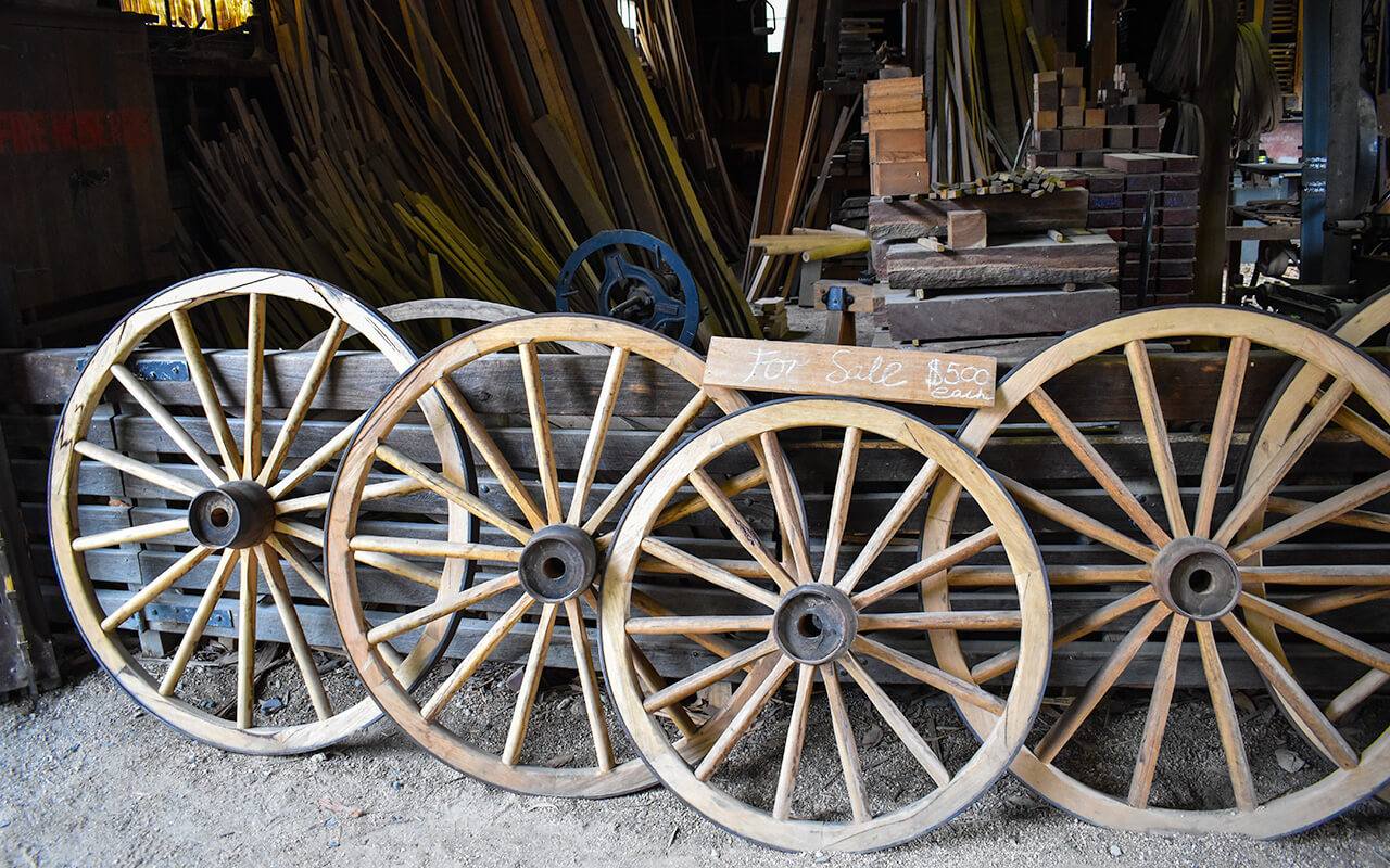 Sovereign Hill photos are full of really cool details like those wheels