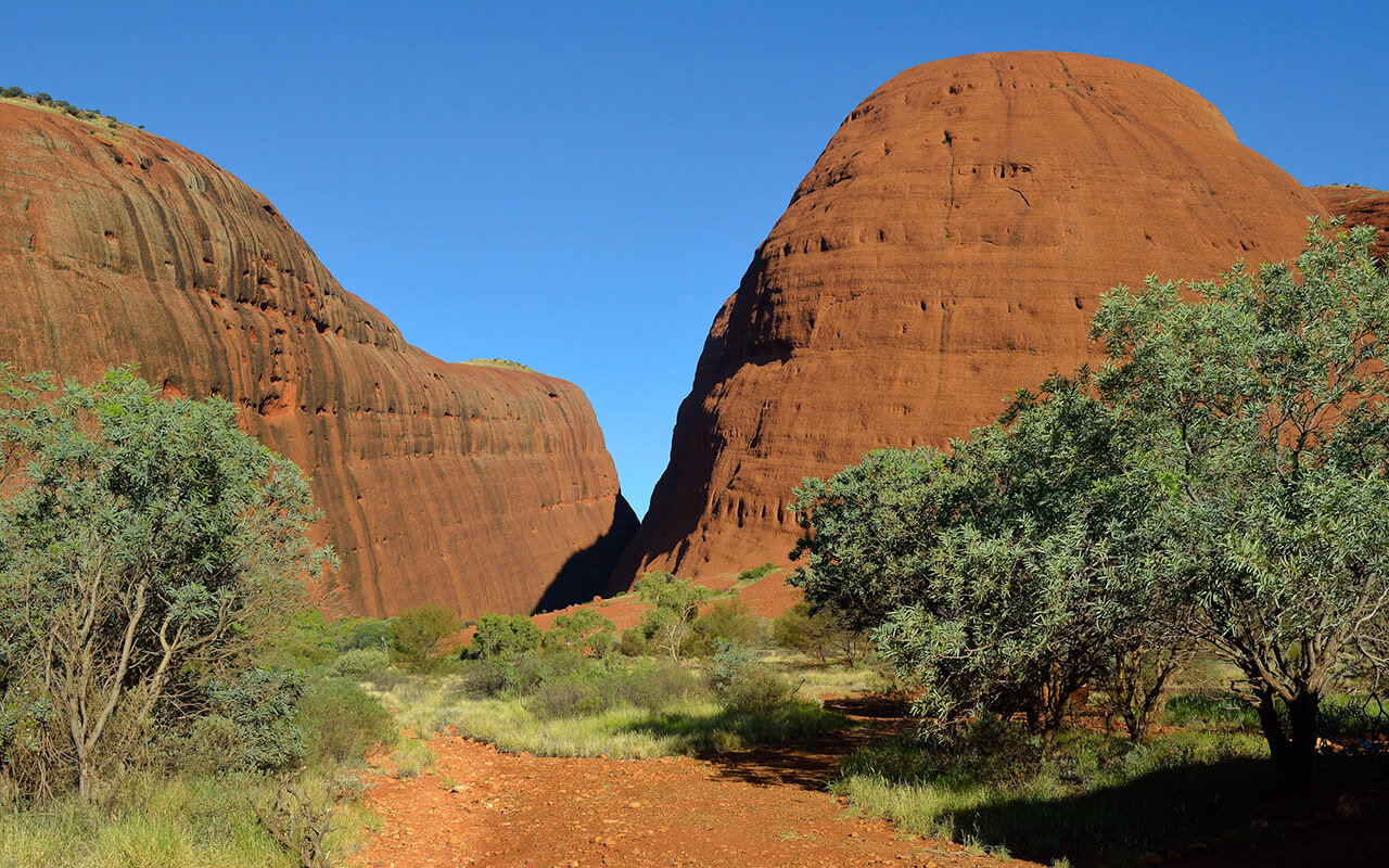 Take a walk down the Valley of the Winds to complete your Uluru sights
