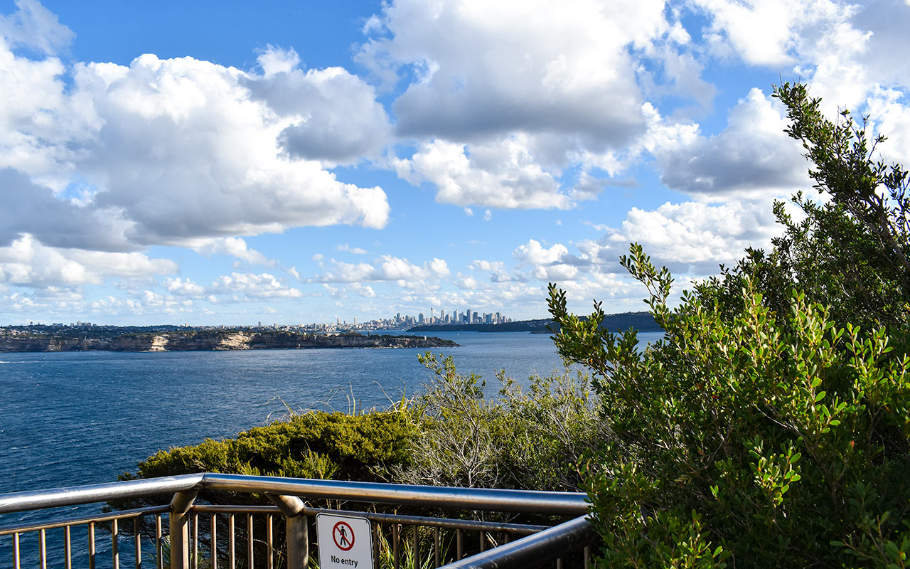 The Fairfax Lookout is on the North Head Manly Walk