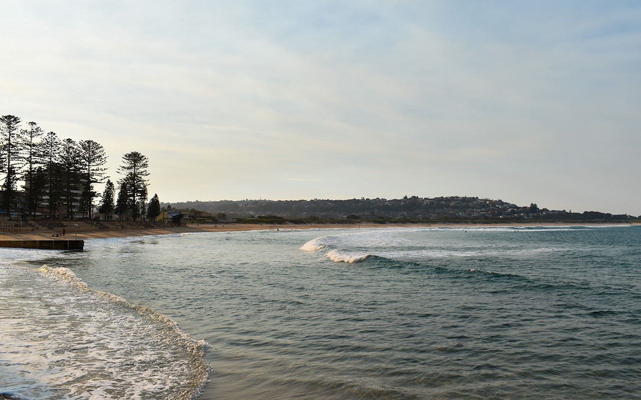 Go to Dee Why to see one of the most beautiful Sydney beaches