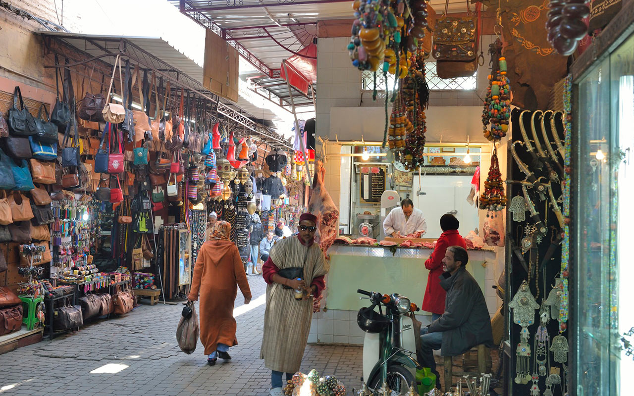 Everything and anything is open to haggling in Morocco