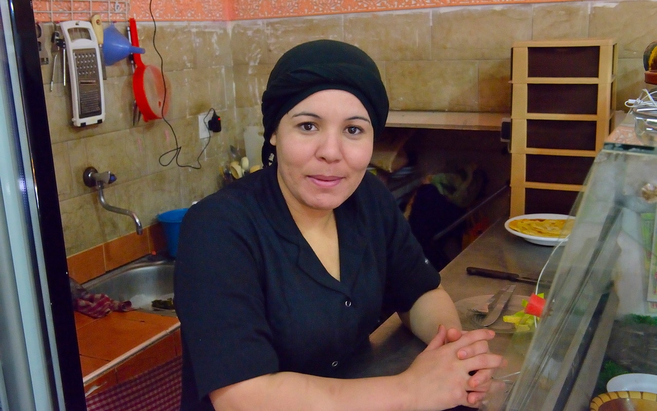 This shopkeeper will tell you that haggling in Morocco is a way of life