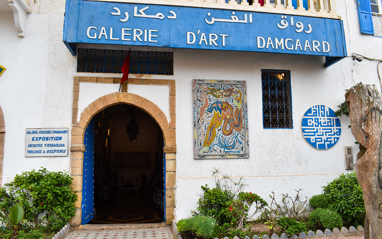 Art galleries and artistic life make a strong reason to visit Morocco