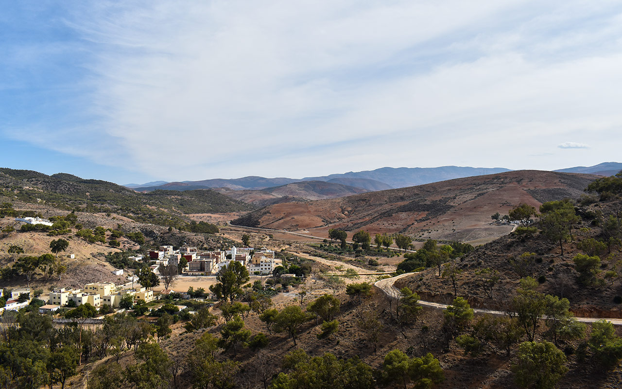 Torres de Alcala is a village close to the Spanish islands of Morocco