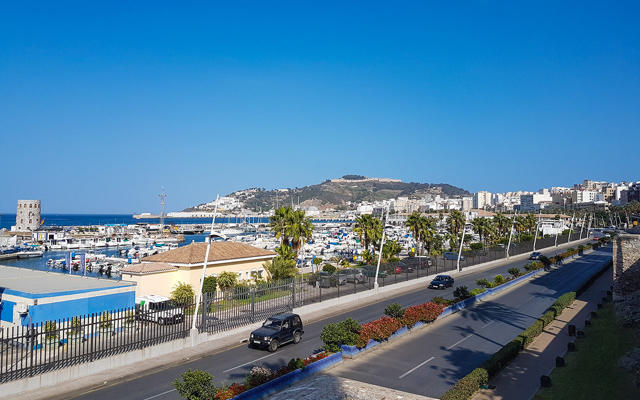 Ceuta is one of the spanish enclaves of Morocco