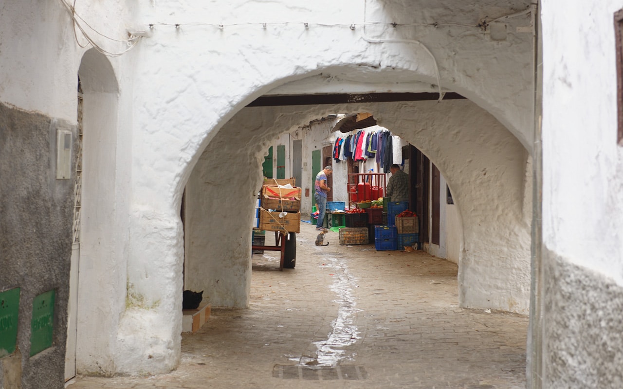 The archways of Tetouan add such a charm to the street photography of Morocco