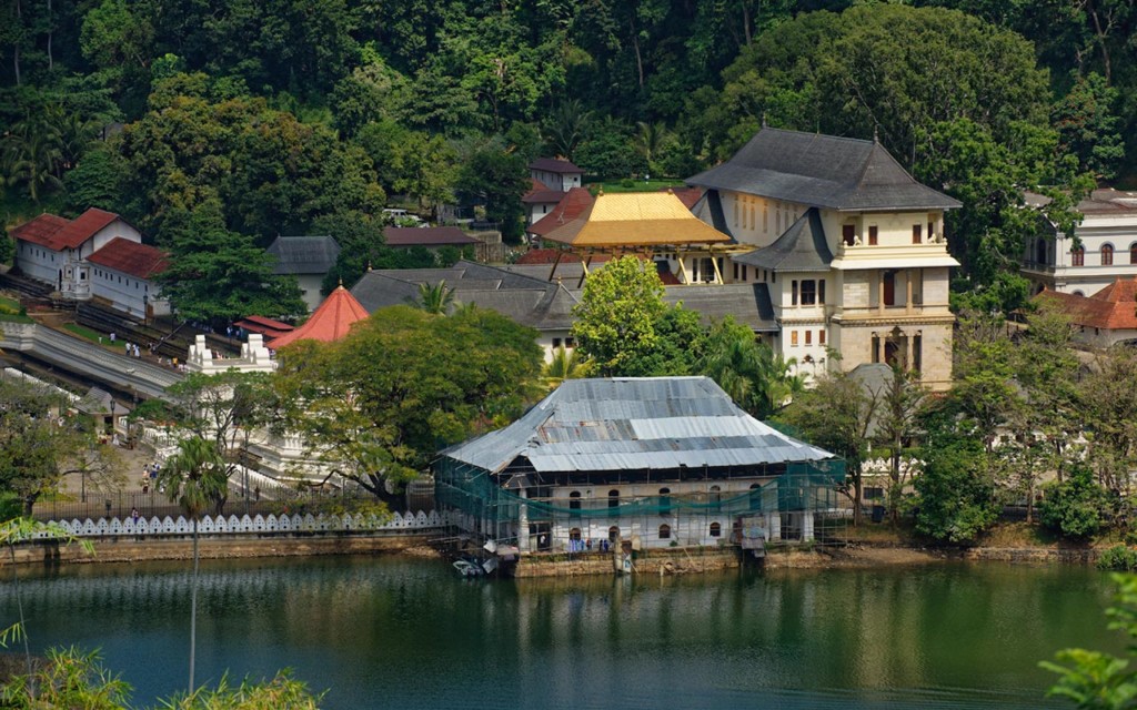 The Temple of the Tooth in Kandy Sri Lanka is an amazing visit