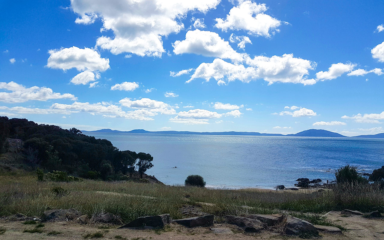 Expect many beautiful coastal views on your list of places to visit in Tasmania