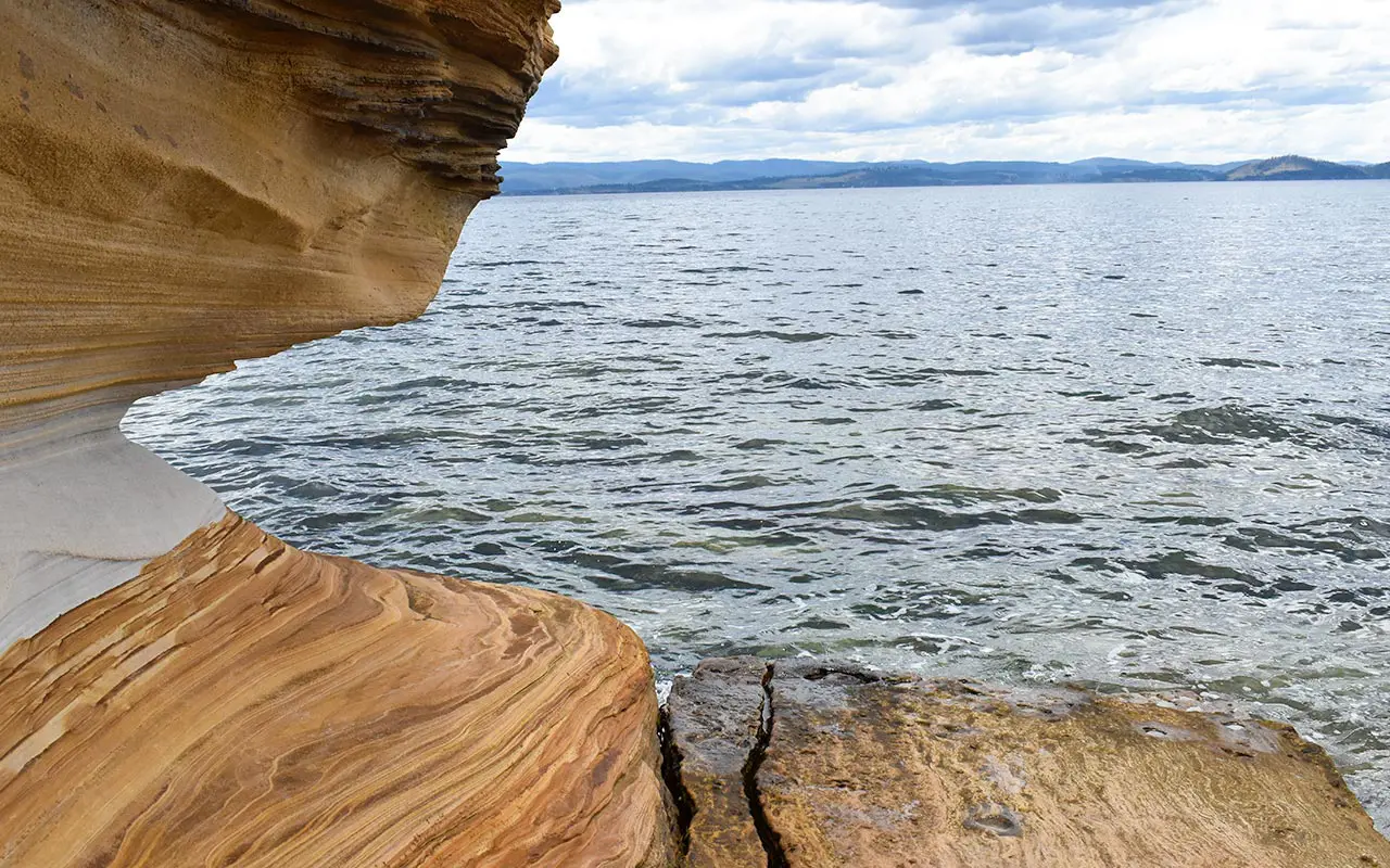 With its painted cliffs, Maria Island should be on Tasmania bucket list