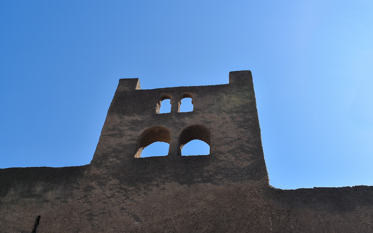 The gunpowder tower remains in Azemmour, one of the Morocco coastal towns on your itinerary