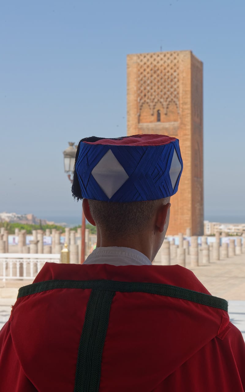 Don't miss the Hassan Tower when you visit Rabat on the Morocco Atlantic Coast