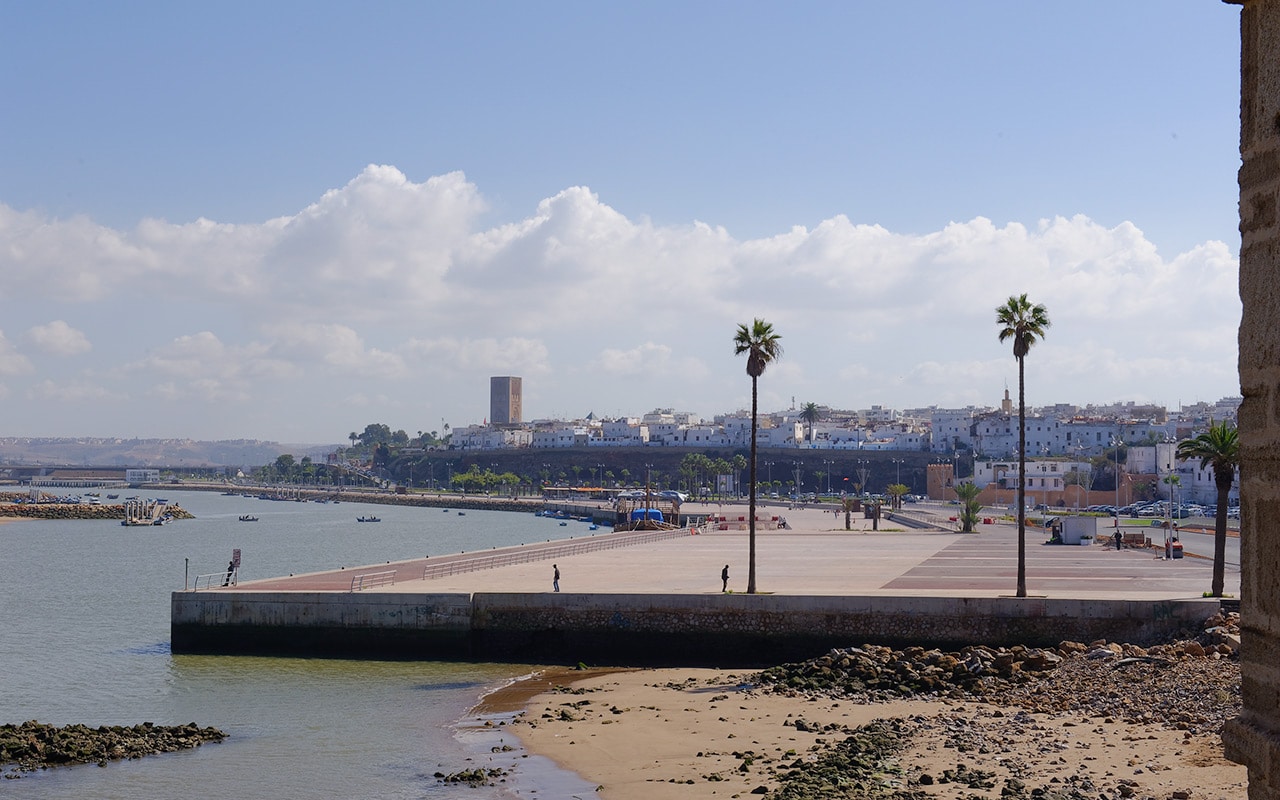 The Imperial City of Rabat is on the Morocco Atlantic Coast