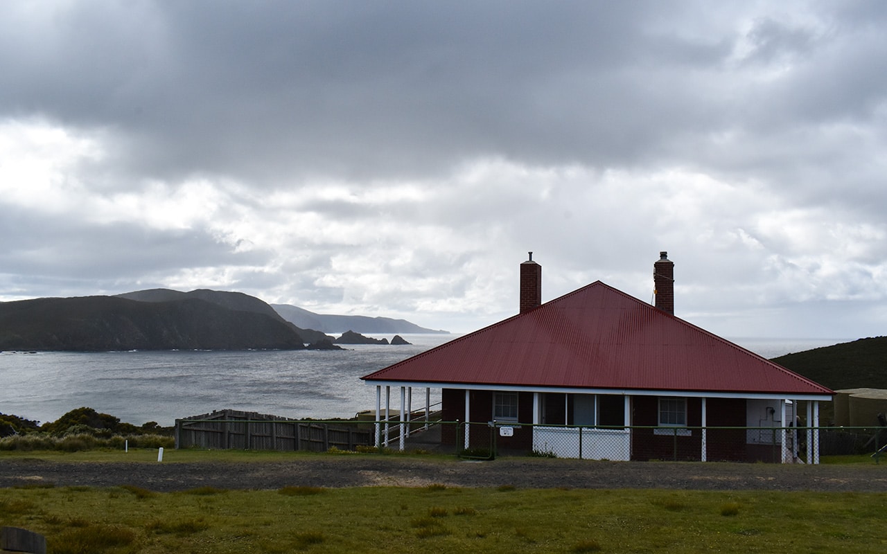 There is a small museum at the Bruny Island Lighthouse keeper's house