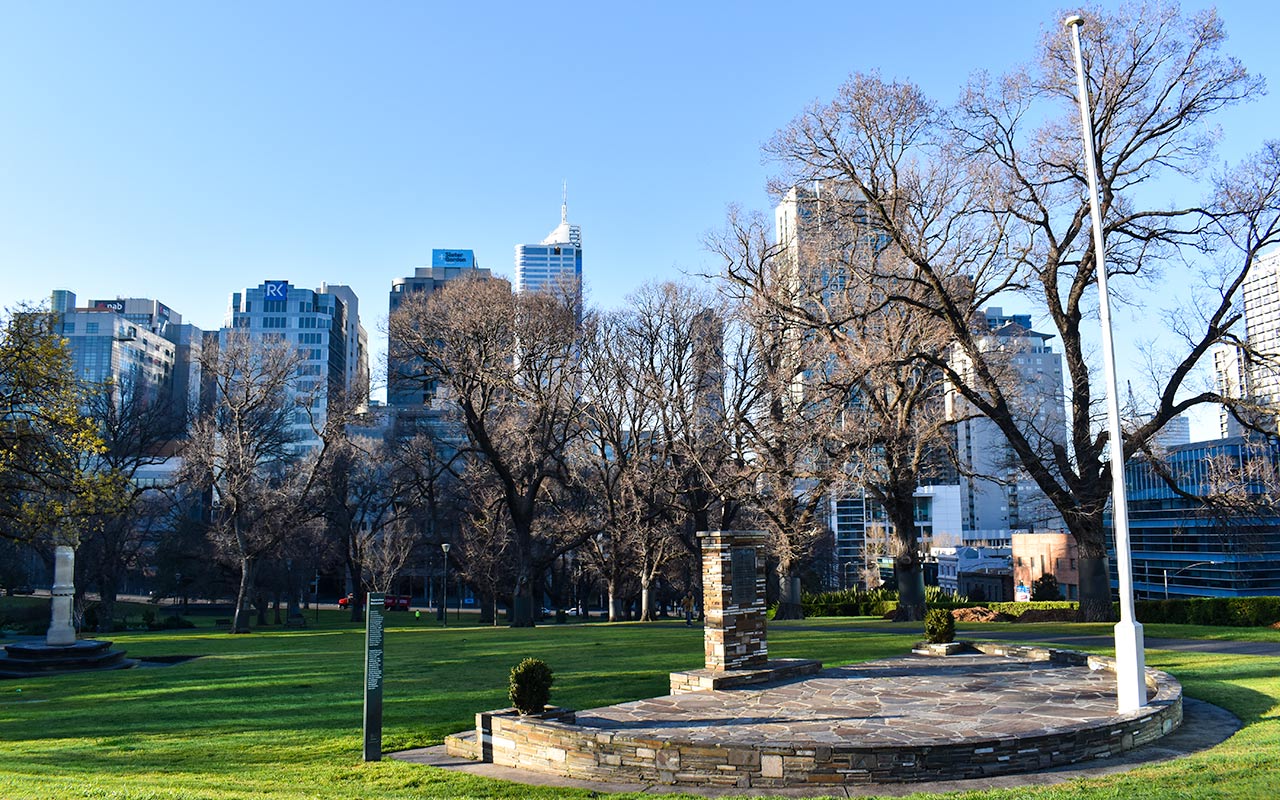 Get an early start during your 2 days in Melbourne and head to Flagstaff Gardens