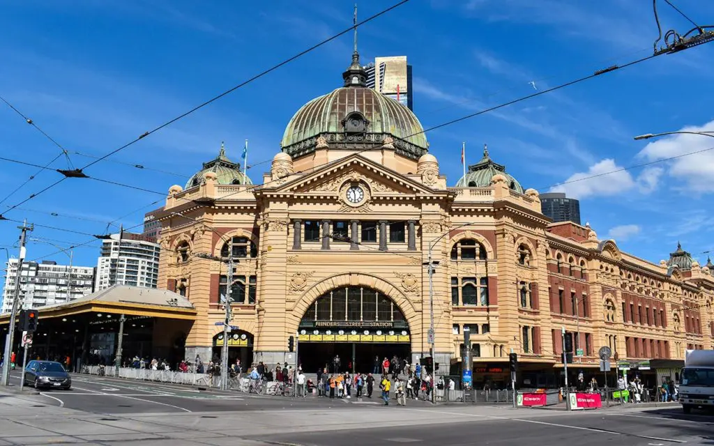 For 2 days in Melbourne, start your itinerary at Flinders Station