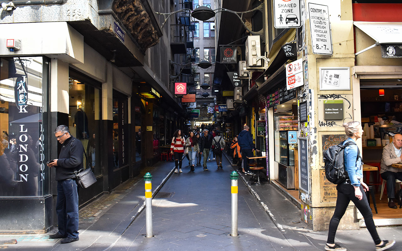 Spend some of your 2 days in Melbourne in the laneways