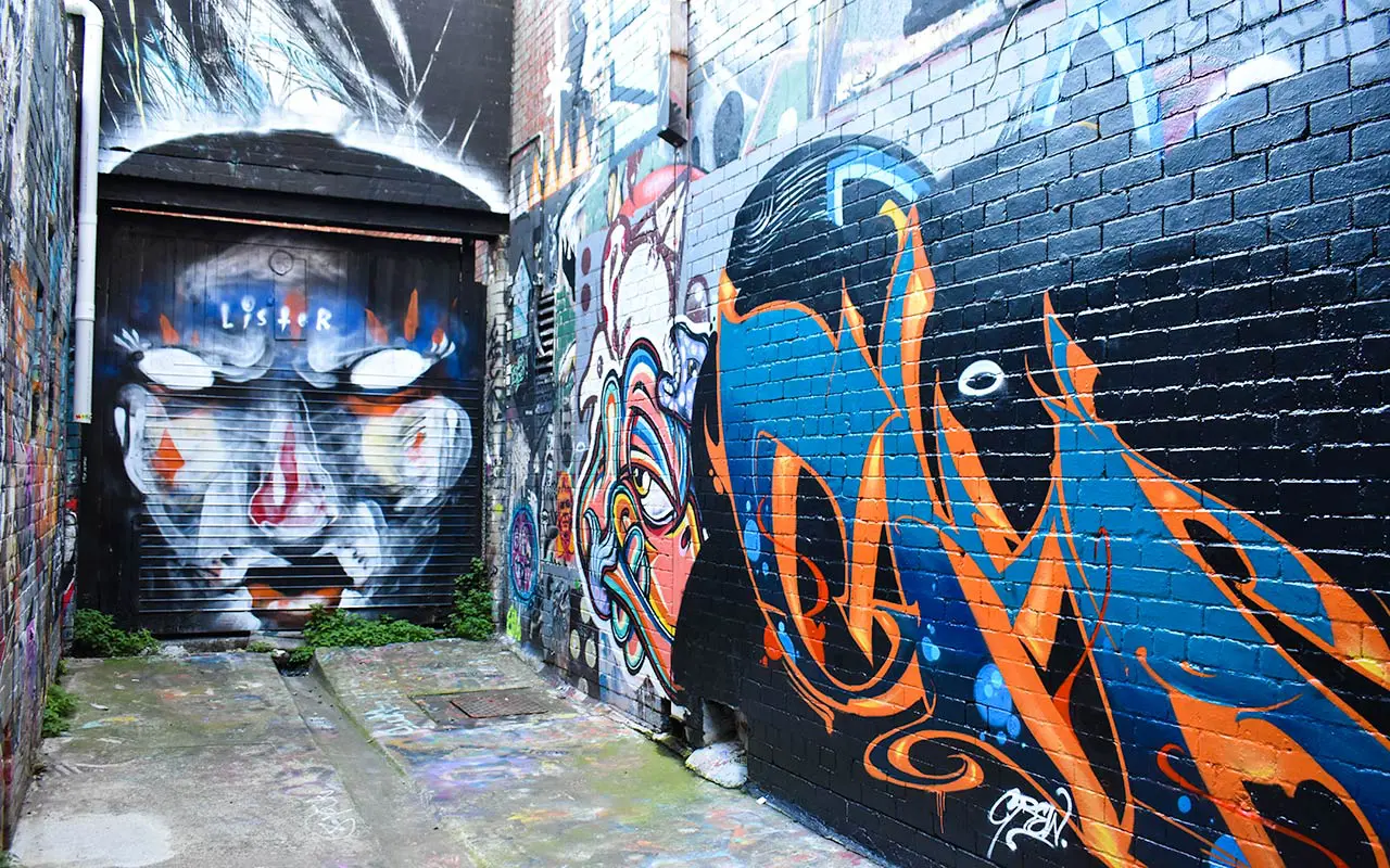 Blender Lane is worth a visit if you have 2 days in Melbourne