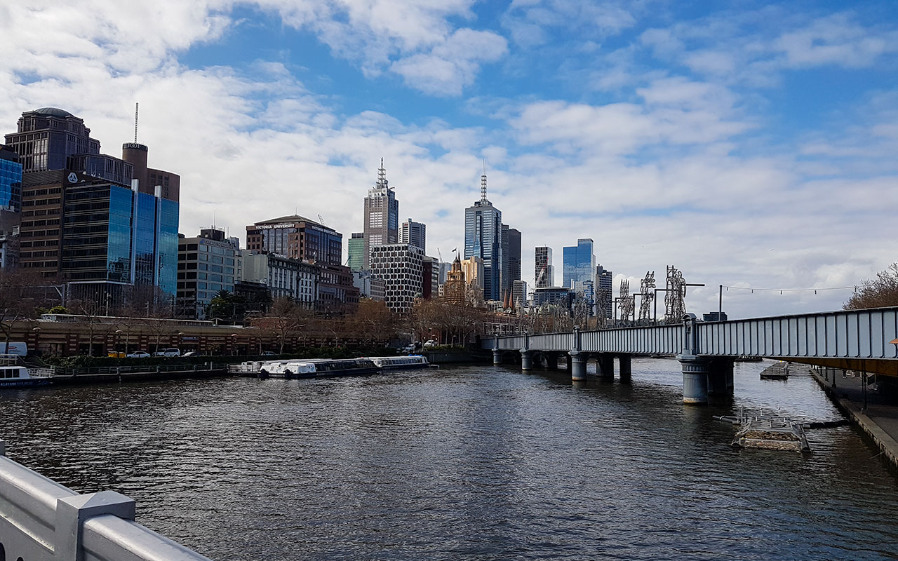 With 2 days in Melbourne, you can make time to wander along the Yarra River in Southbank