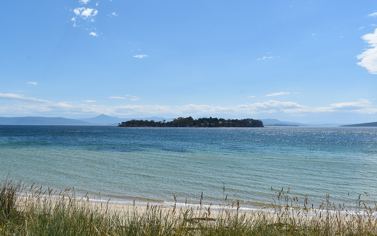 Visit Bruny Island for beautiful beaches
