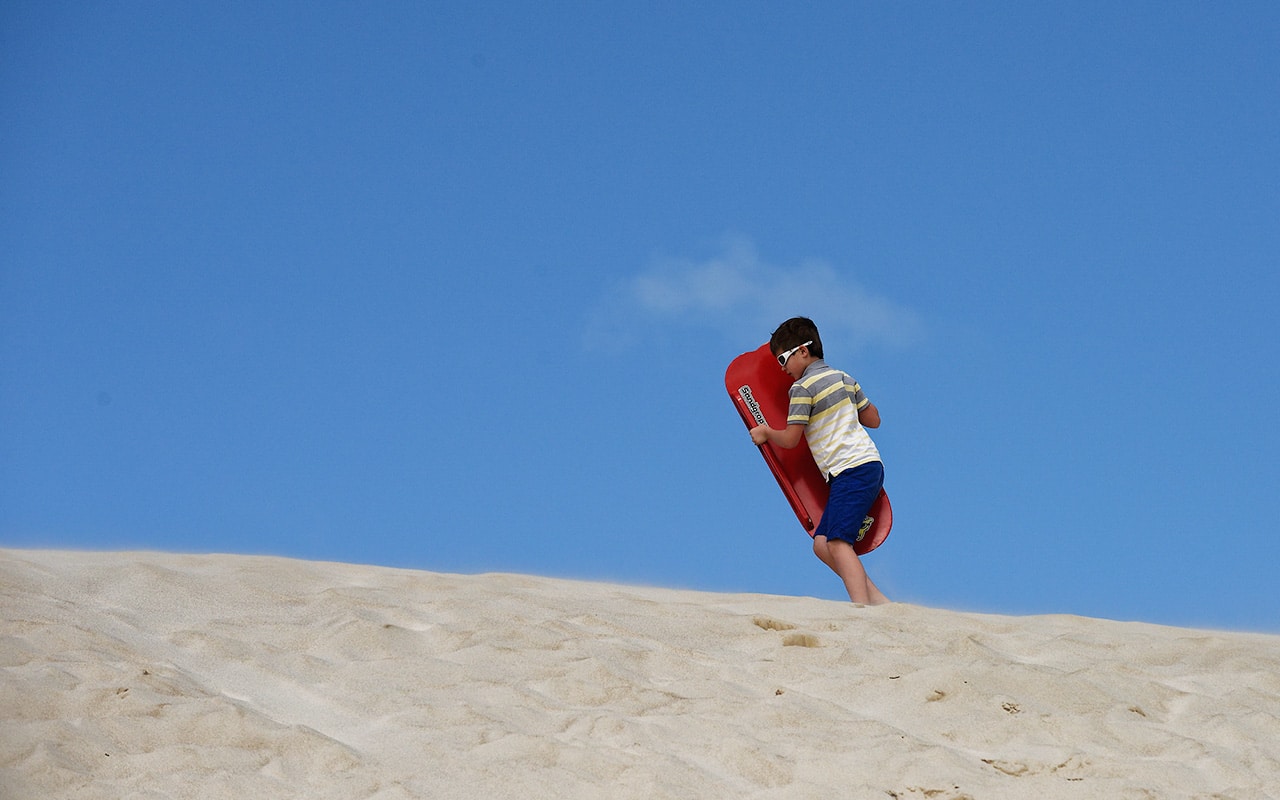 Enjoy the dunes of Little Sahara on your Kangaroo Island trip