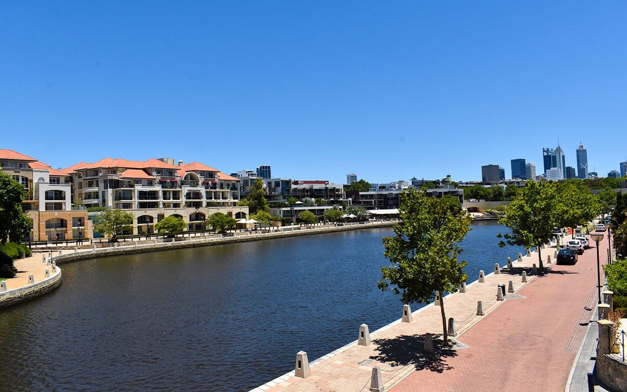 Claisebrook is one of the places to visit in Perth