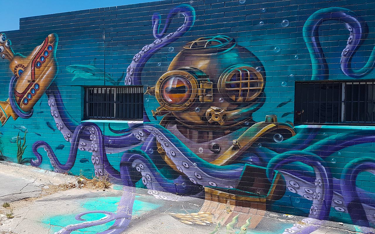 Find some great Perth street art in Fremantle