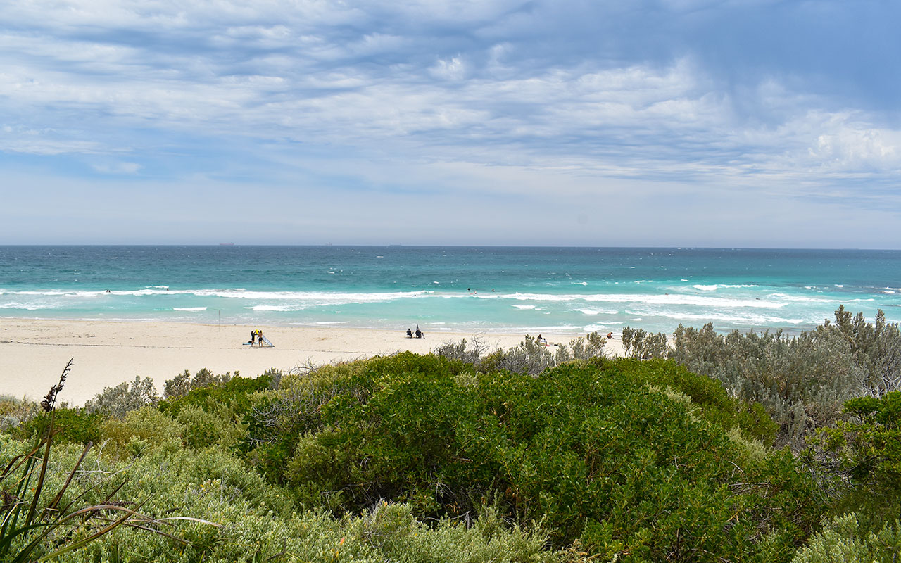 Go to Trigg Beach if you are wondering what to do in Perth