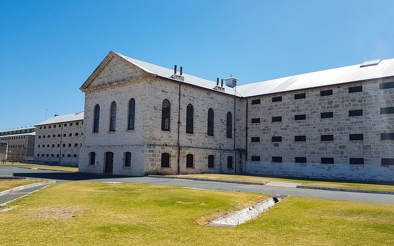 Visit the Fremantle Prison main yard