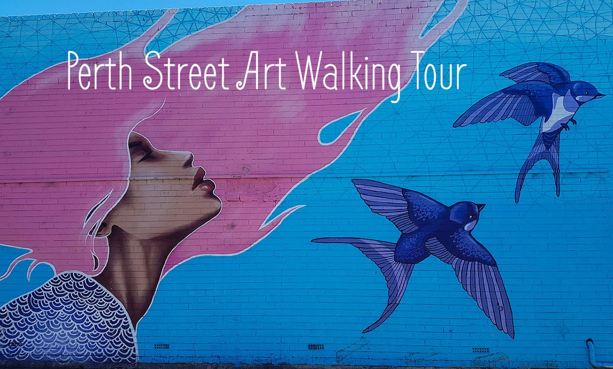 street art tour perth