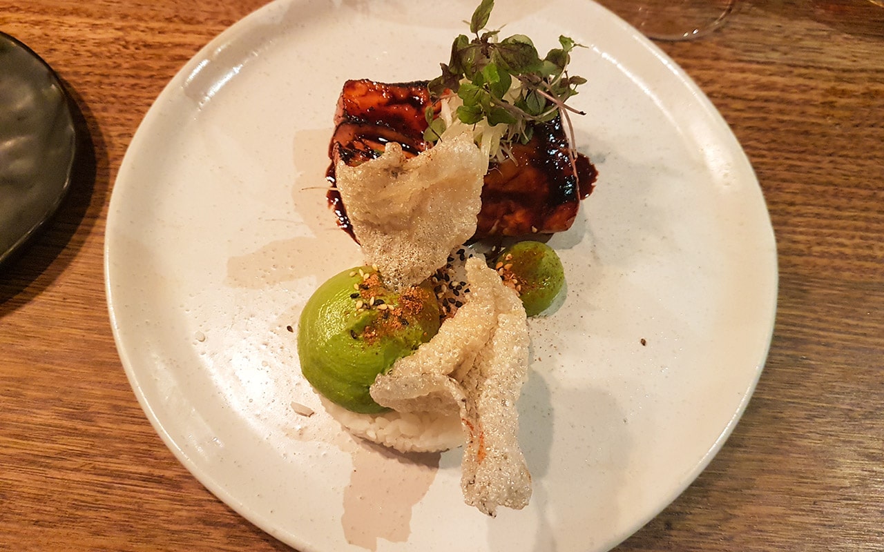 Australian and Asian fusion at Charred restaurant