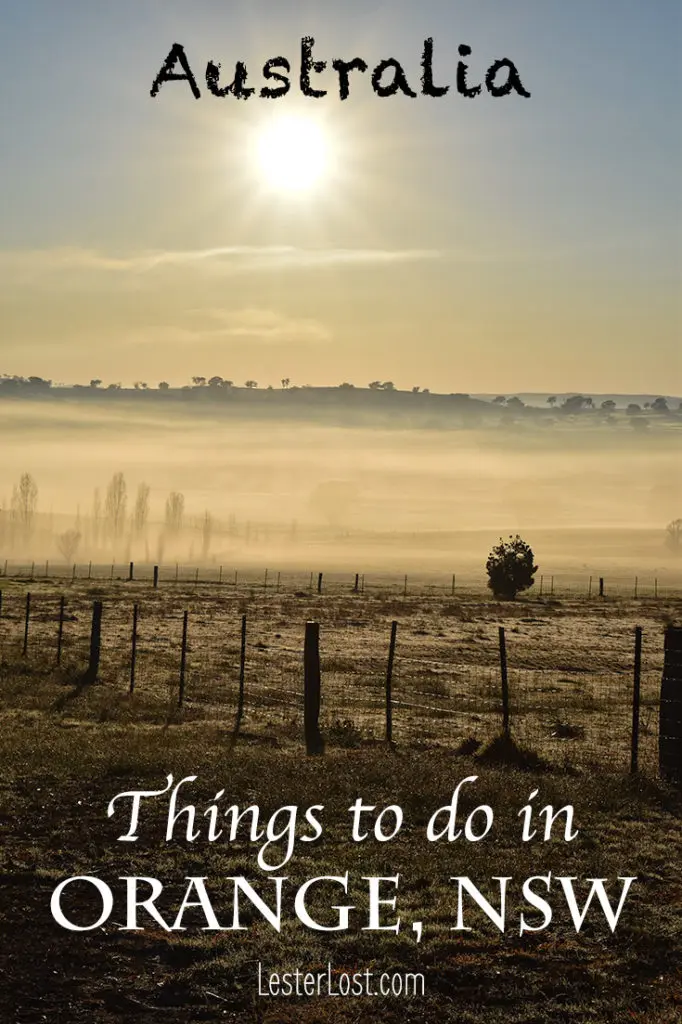 There are plenty of things to do in Orange, NSW