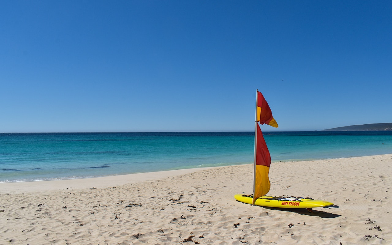 Lifeguards will keep you safe at Smiths Beach