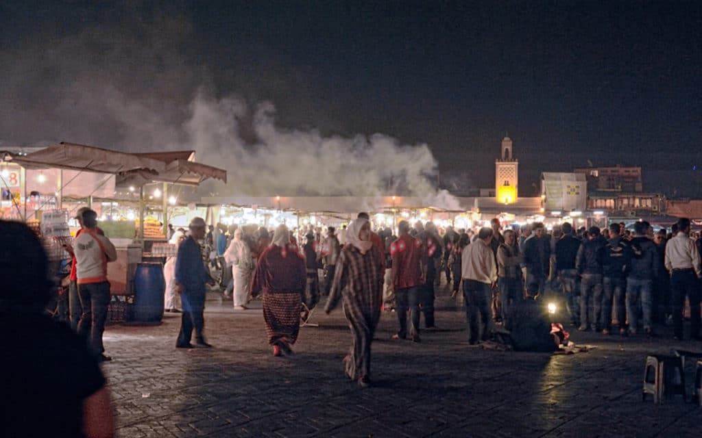 Visit Marrakech by night