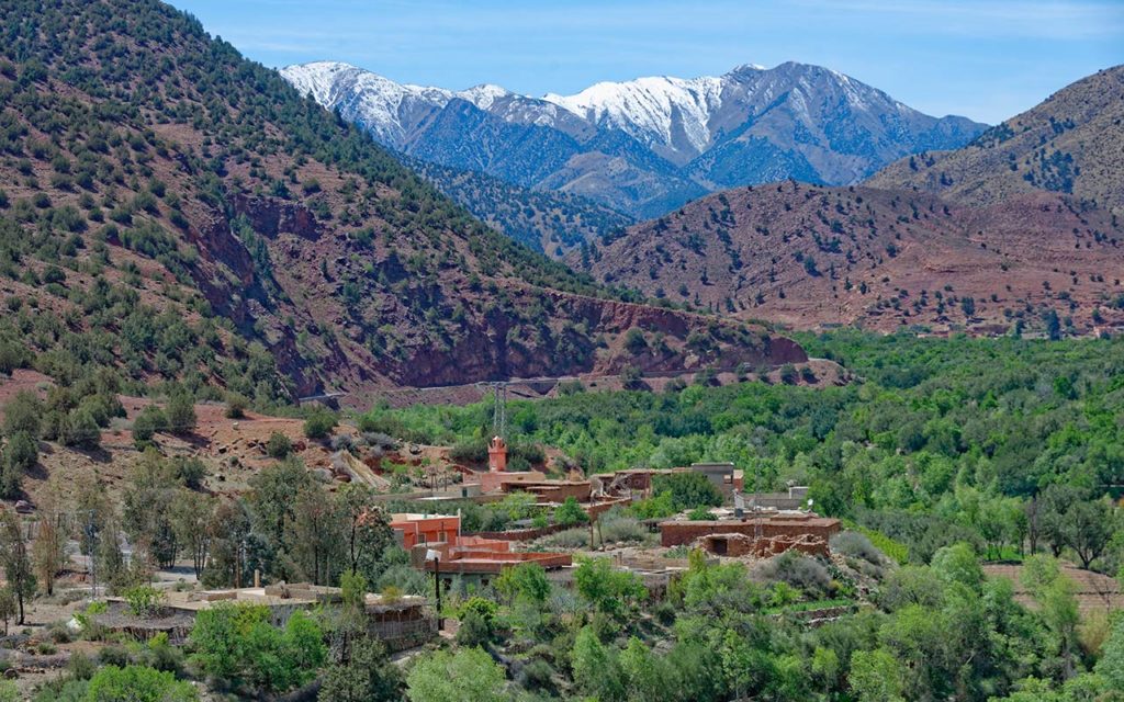 The Atlas Mountains of Morocco are a great Marrakech day trip