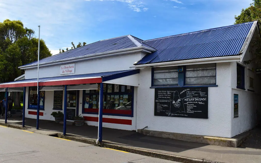 Akaroa has some French shops