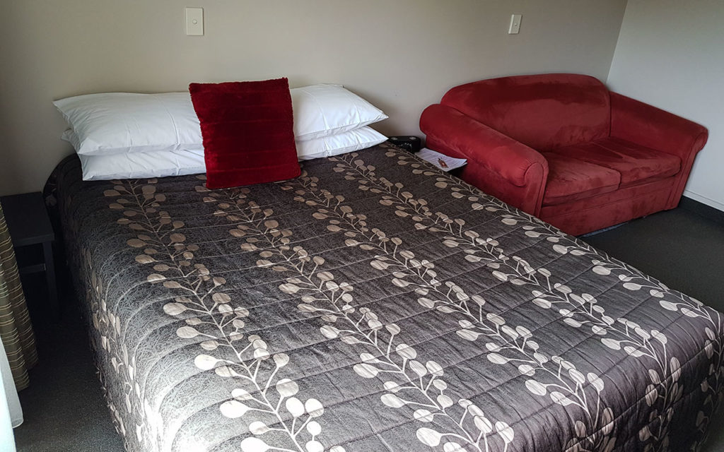 A comfortable sleep at the Bella Vista Motel in Fox Glacier