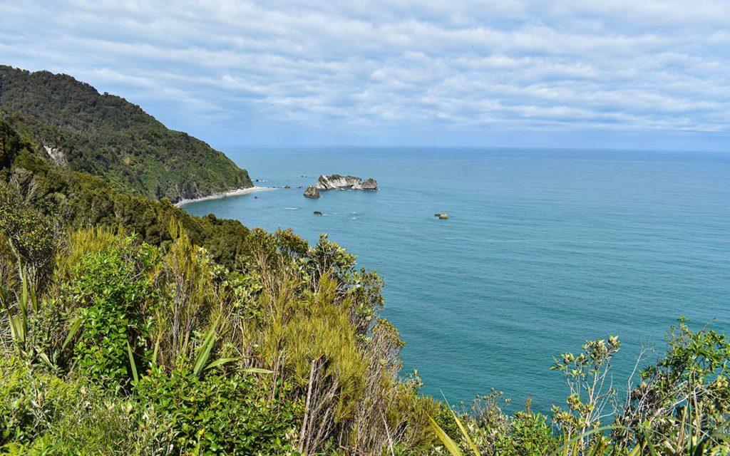 Stop by Knights Lookout on the New Zealand West Coast