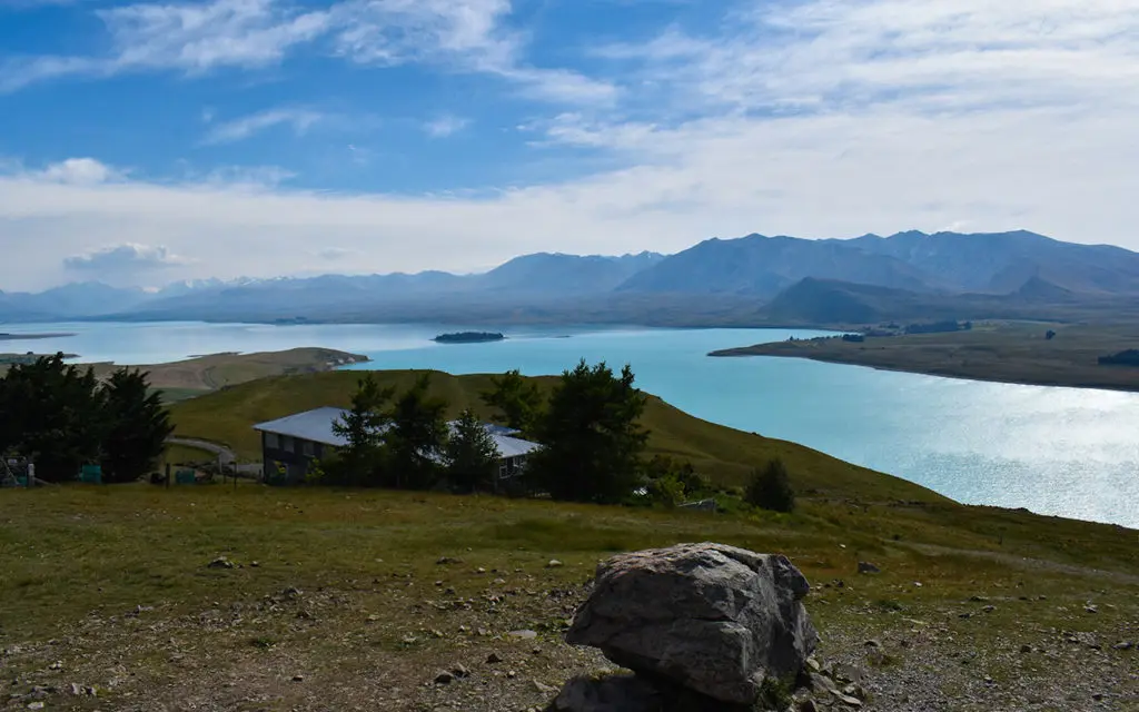 Mount John has some beautiful Lake Tekapo views