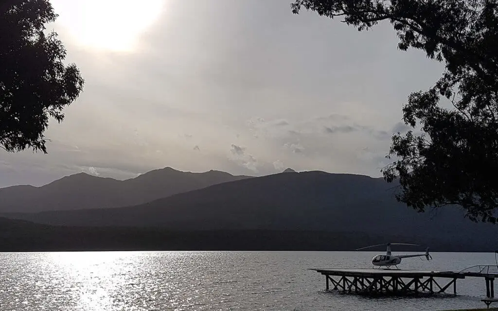 Te Anau Lake is very peaceful