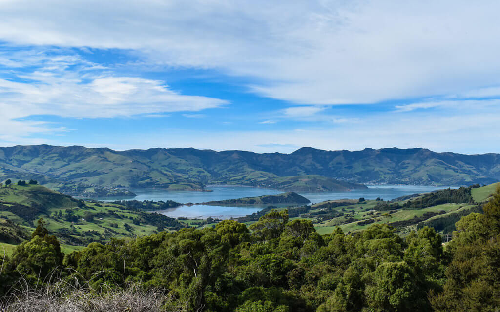 The Banks Peninsula is a great weekend destination in New Zealand