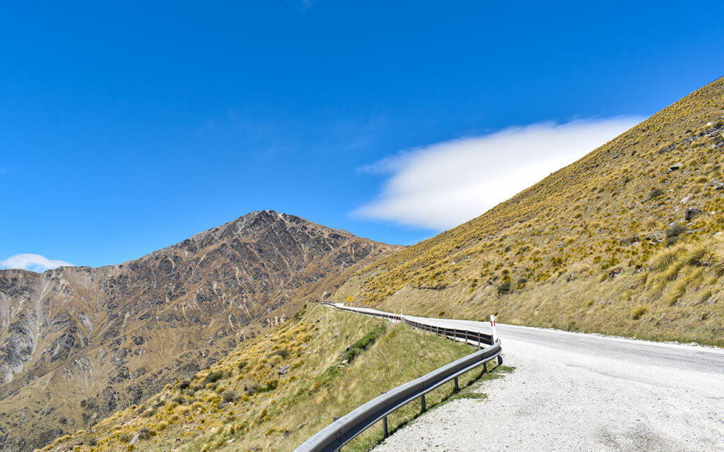 Some New Zealand roads are pretty steep