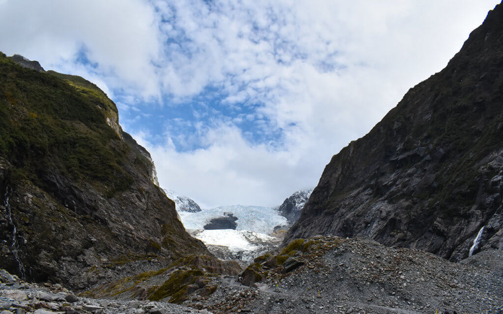 Franz Josef Glacier has been receding since 2008
