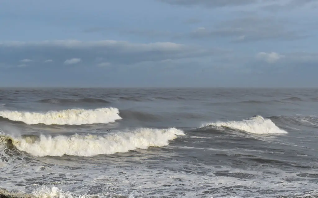 The view from Greymouth northbreaker is spectacular