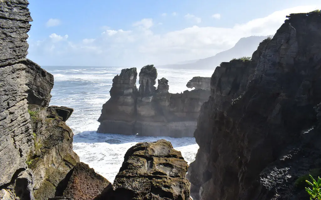 Pancake Rocks are worth a visit when you drive along the West Coast
